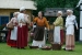 NUIS / 14-6-2002 / Toneelvereniging 'Spek om Spinnen' speelt het Openluchtspektakel "'t Stoapelrecht is gien Recht". Achter de Coendersborg doen zo'n 75 toneelspelers en figuranten mee aan dit theaterspel waar gedurende drie dagen bijna 2500 mensen op af kwamen. / foto Omke Oudeman